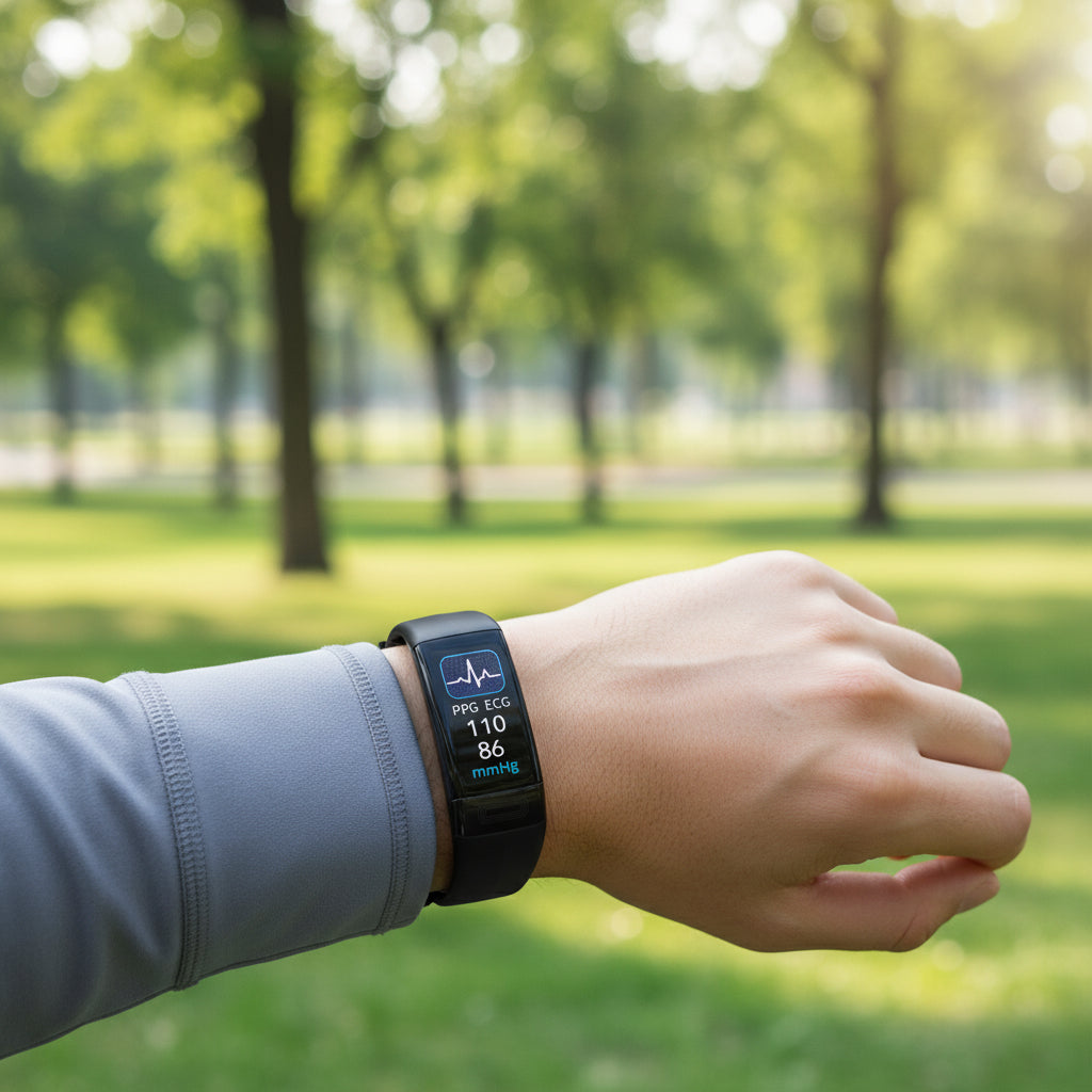 Smart Armband für Gesundheitsüberwachung mit EKG und Herzfrequenzmessung 1