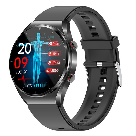 Smartwatch für Gesundheitsüberwachung mit EKG und Blutzuckermessung 0