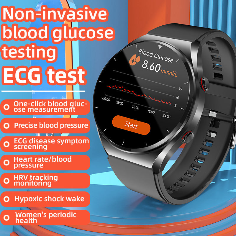 Smartwatch für Gesundheitsüberwachung mit EKG und Blutzuckermessung 4