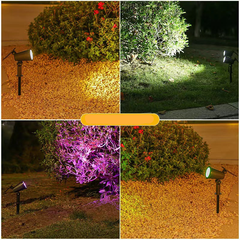 Solar Gartenleuchte Wetterfest LED Spotlights Für Stimmungsvolle Beleuchtung Im Garten 4