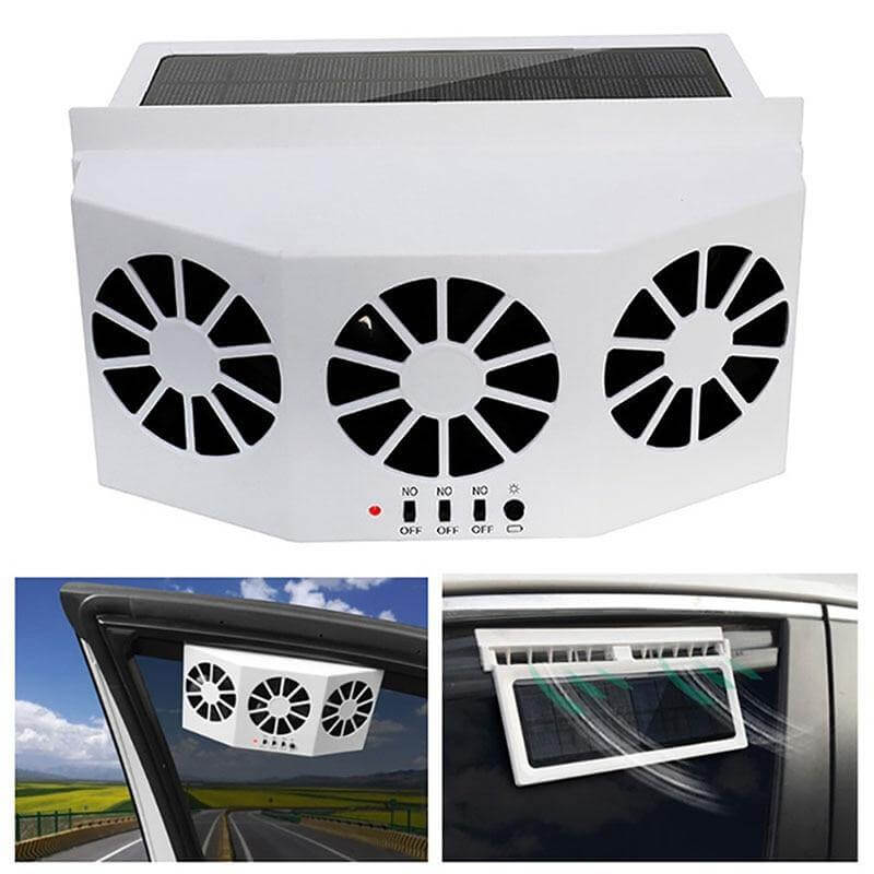 Solarbetriebener Auto Ventilator für Frische Luft und Luftzirkulation 1