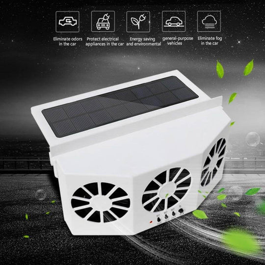 Solarbetriebener Auto Ventilator für Frische Luft und Luftzirkulation 4