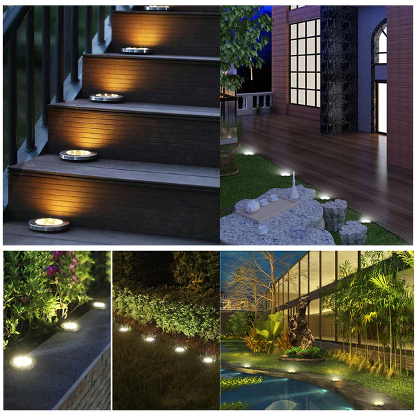 Solarleuchten Garten LED Drahtlampe mit Dämmerungssensor für Außenbereich 3