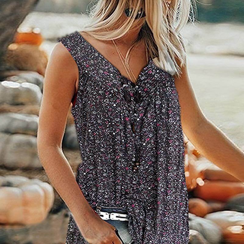 Sommer Frau Tee