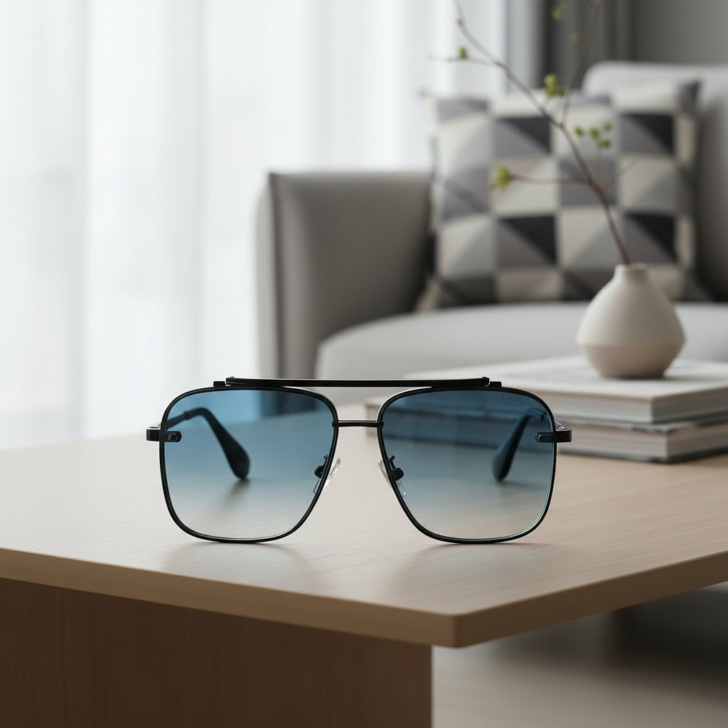 Sonnenbrille Herren Damen Mit Verlaufsgläsern Modernem Stil 0