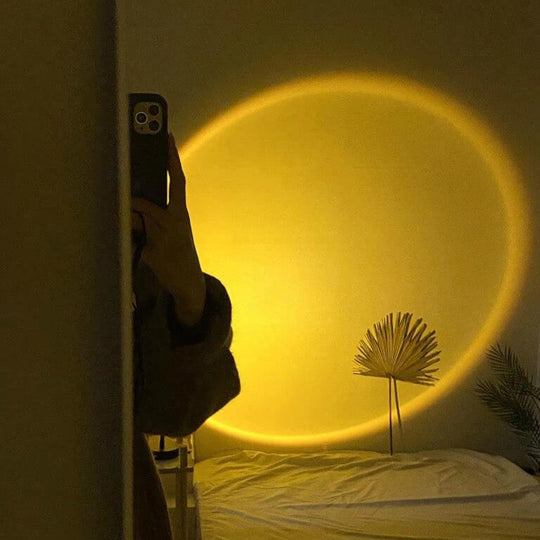 Sonnenuntergang Lampe LED mit Fernbedienung und drehbarem Kopf 5