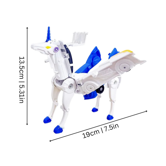 Spielzeugauto 2-in-1 Magnetroboter für Kinder, Interaktives Spielzeug für Kreativität und Spaß 4