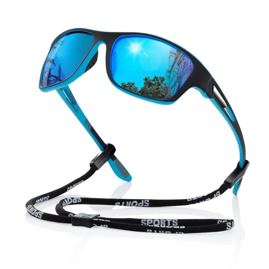 Sport Sonnenbrille Unisex Polarisierte Gläser Ergonomisch für Outdoor-Aktivitäten 2