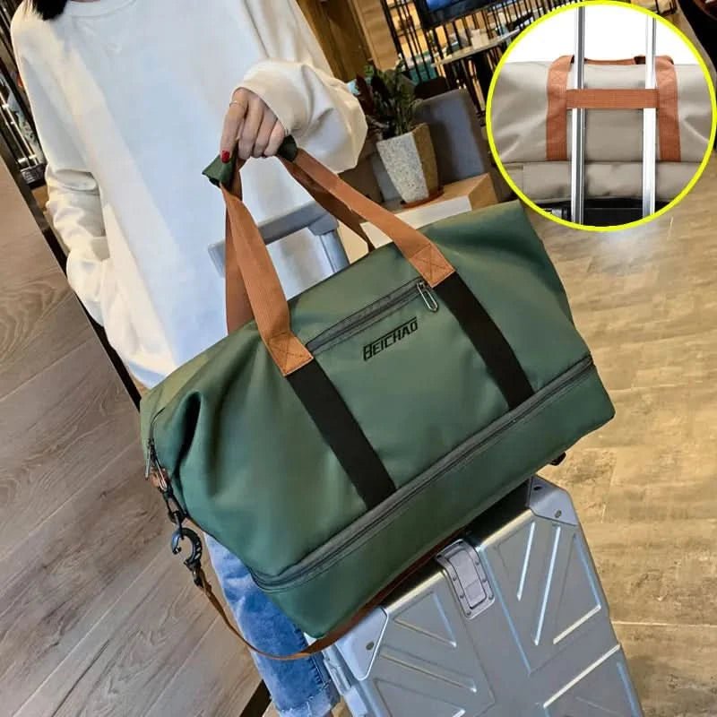 Sporttasche Damen mit Schuhfach und Nass-Trocken-Trennung für Fitness und Reisen 5