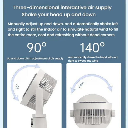Standventilator mit Fernbedienung und Timer 4