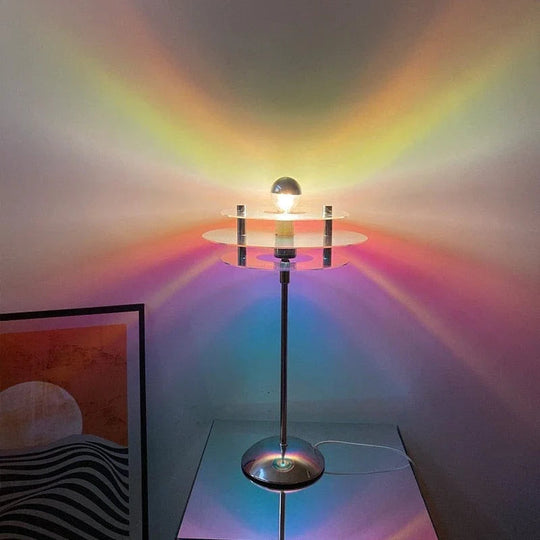 Stehlampe mit Sonnenuntergangsprojektion für kreative Lichtgestaltung 8