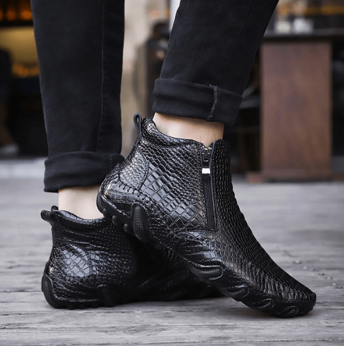 Stiefel Aus Rindsleder