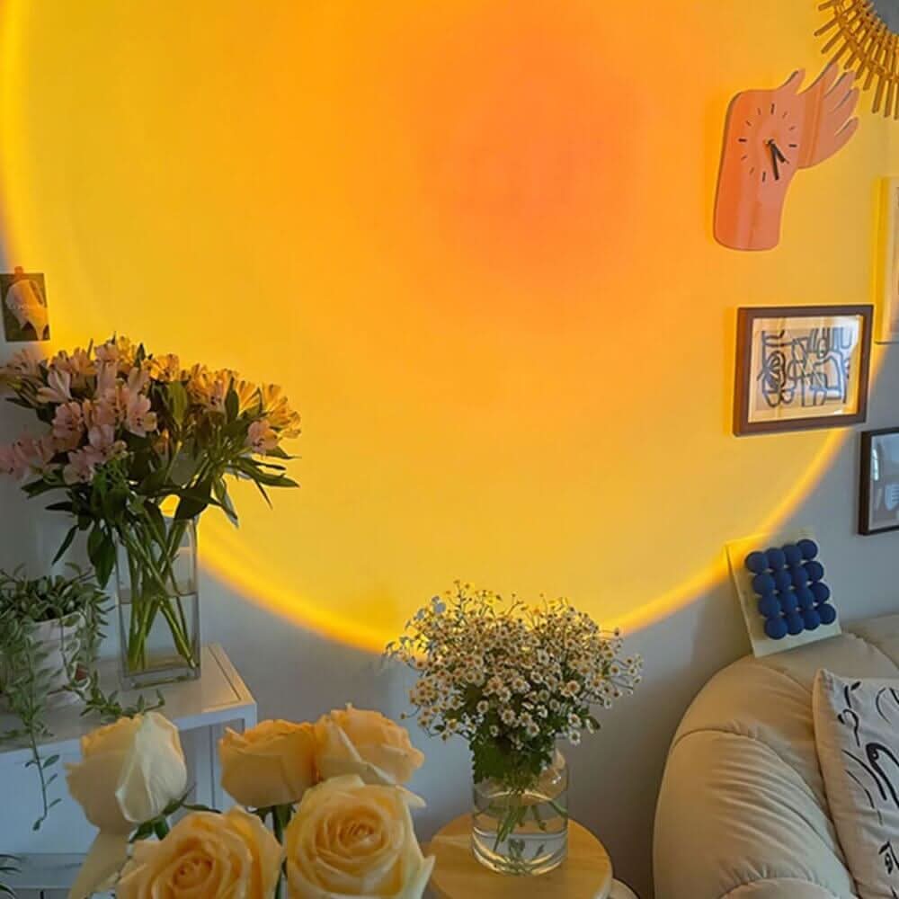 Stimmungsvolle Stehlampe mit LED-Technologie für entspannendes Licht und individuelle Farbmodi 2