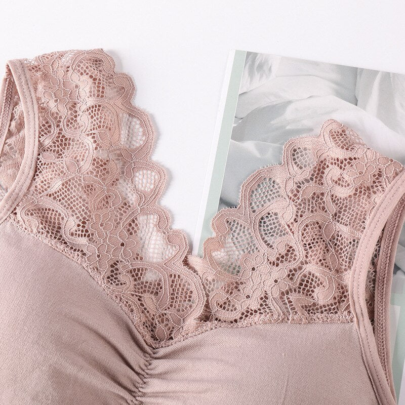 Super Elastischer, Atmungsaktiver Spitzen-Bh