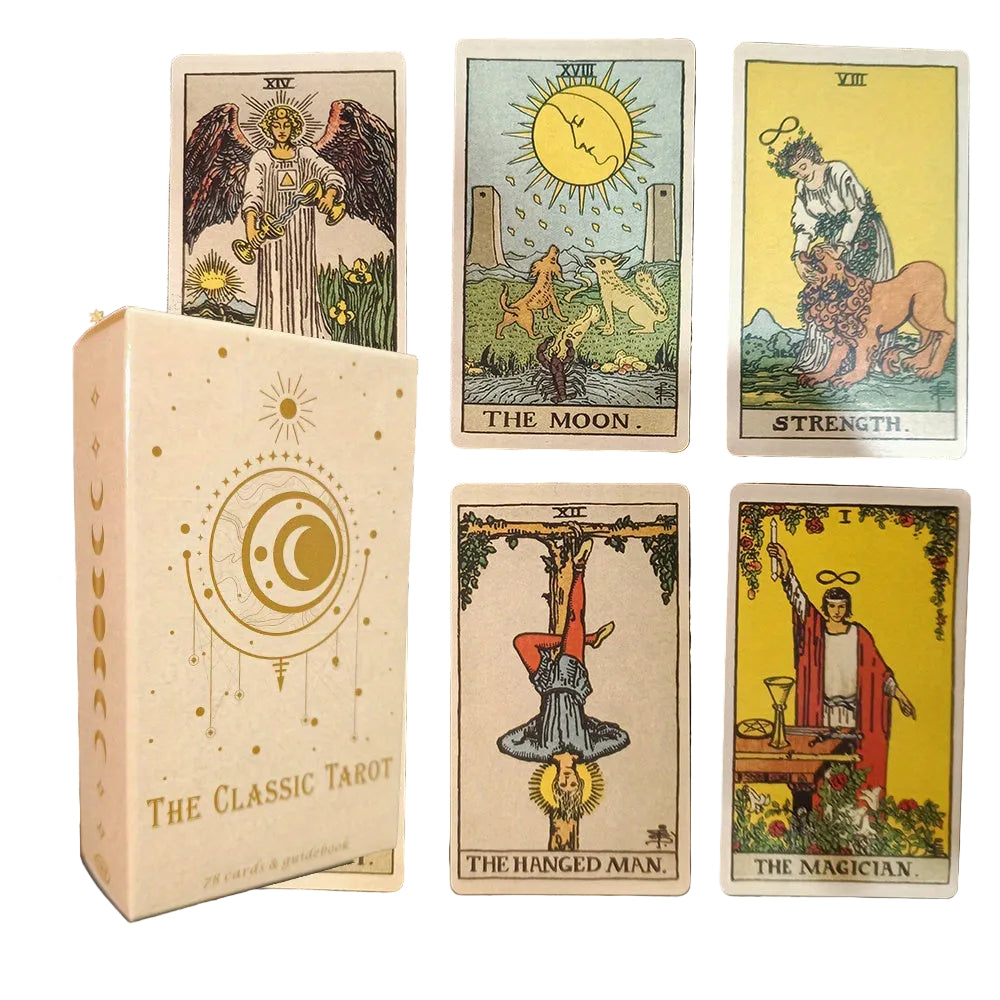 Tarotkarten Set Mit 78 Karten Und Leitfaden Zur Deutung Für Spirituelle Erkundung 0