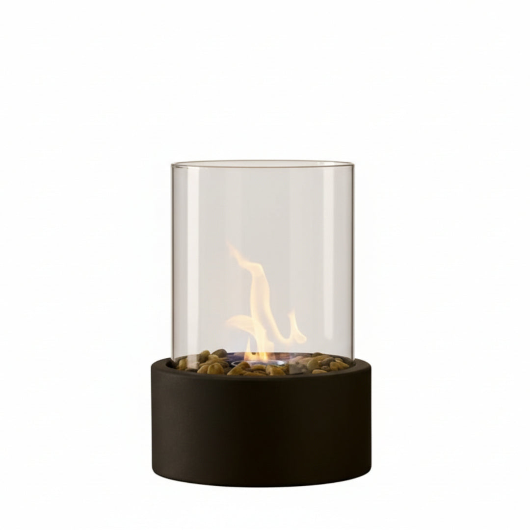 Tischkamin Indoor &amp; Outdoor Bioethanol Tischfeuer Modernes Design für Gemütliche Abende 5