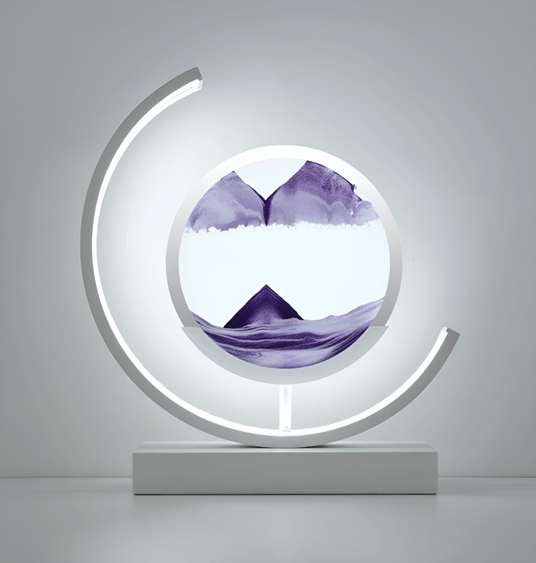 Tischlampe Sanduhr Design LED Licht für Zuhause 3