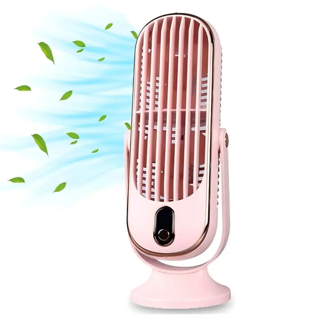 Tischventilator Leise USB Desktop Lüfter Kompakt für Zuhause und Büro 7
