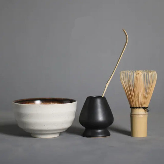 Traditionelles Tee Geschenkset mit Matcha Zubehör für Tee-Liebhaber 10