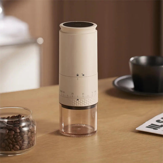Tragbare Elektrische Kaffeemühle mit Einstellbarem Mahlgrad 1