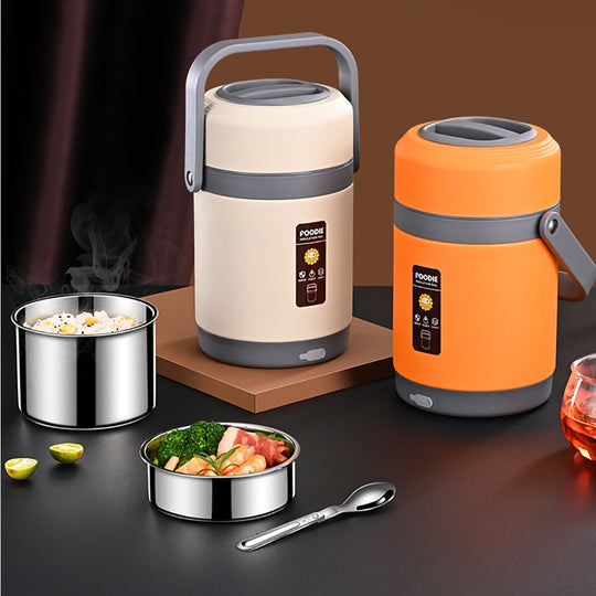 Tragbare Lunchbox Mit USB-Heizung Für Warme Mahlzeiten Unterwegs 2