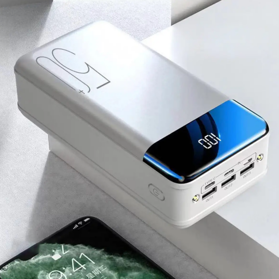 Tragbare Powerbank 100.000mAh mit Schnelllade-Technologie für Handys, Tablets und Laptops 2