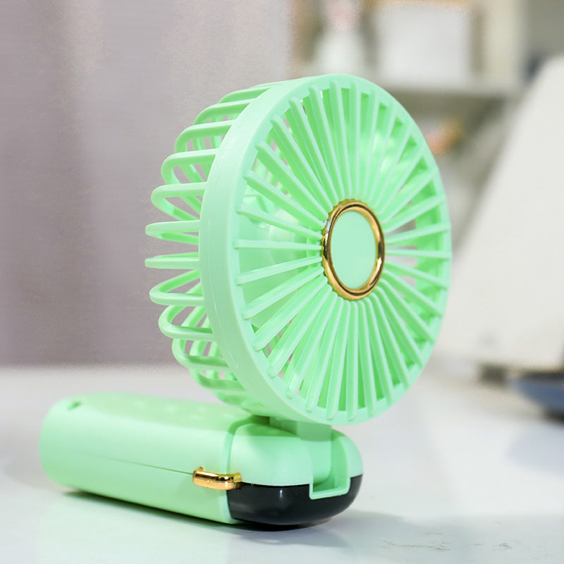 Tragbarer Handventilator mit Sprühfunktion für Damen 2