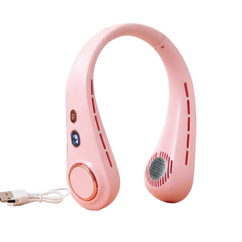 Tragbarer Nackenventilator für Damen mit ergonomischem Design 9
