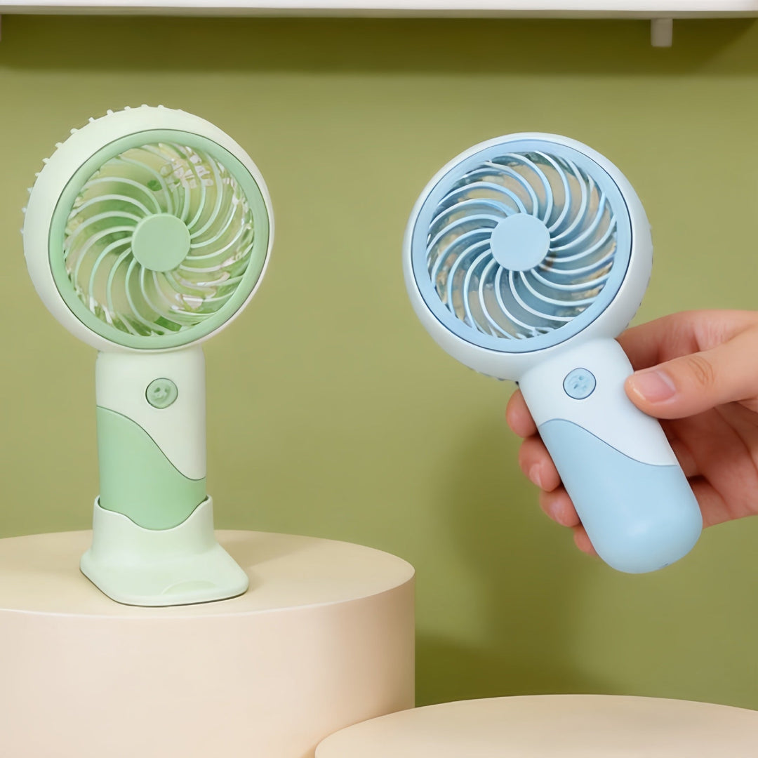 Tragbarer Tischventilator Leise mit USB-Anschluss und Stufenloser Geschwindigkeitsregelung 2