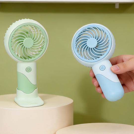 Tragbarer Tischventilator Leise mit USB-Anschluss und Stufenloser Geschwindigkeitsregelung 2
