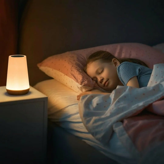 Tragbares Nachtlicht Kinder mit Touch-Funktion und Fernbedienung, Flexible Helligkeit für Schlafzimmer und Kinderzimmer 2