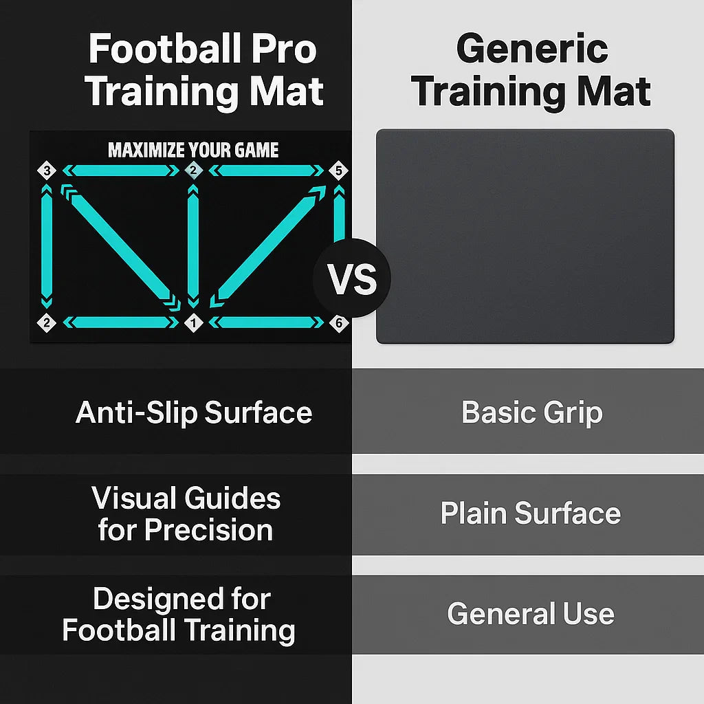 Trainingsmatte Rutschfest für Fußballspieler – Vielseitig einsetzbar zur Technik- und Fitnessverbesserung 5