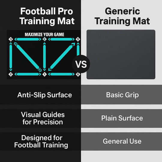 Trainingsmatte Rutschfest für Fußballspieler – Vielseitig einsetzbar zur Technik- und Fitnessverbesserung 5