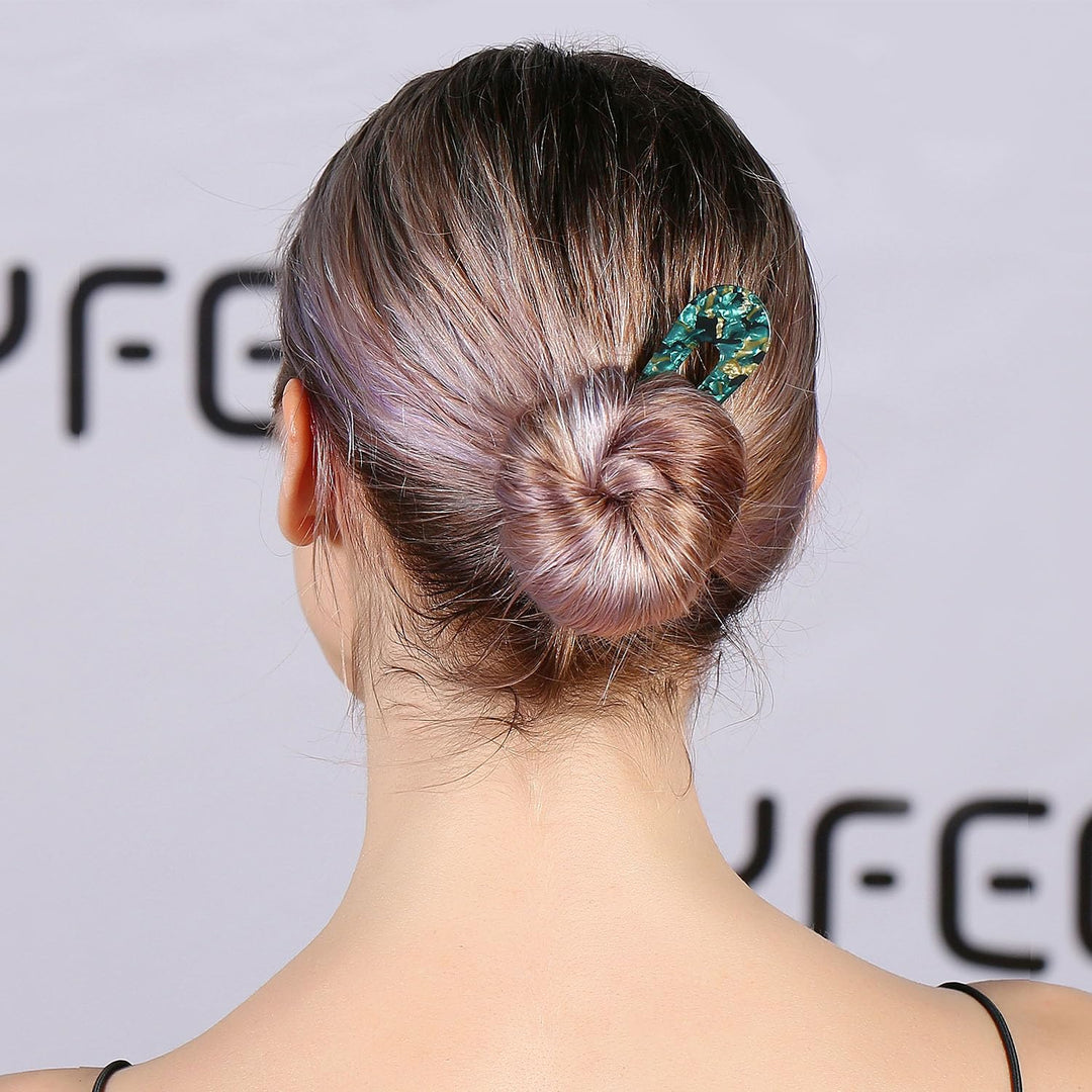 U-förmige Haarnadeln für Frauen - Stilvolle Haarnadel für kreative Frisuren und eleganten Look 8