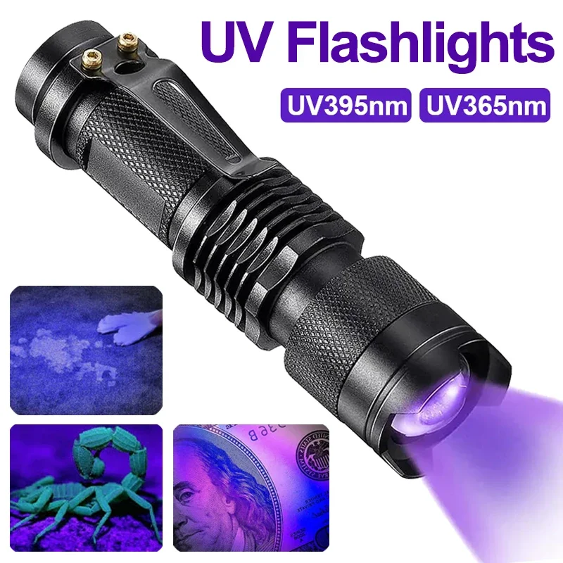 UV-Zaklamp für Inspektionen und Fleckenerkennung 0