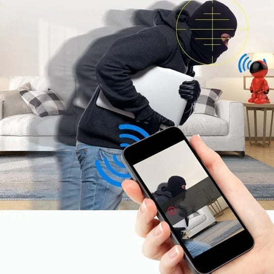 Überwachungskamera Außen WLAN 1080P HD mit Nachtsicht und Bewegungserkennung 1