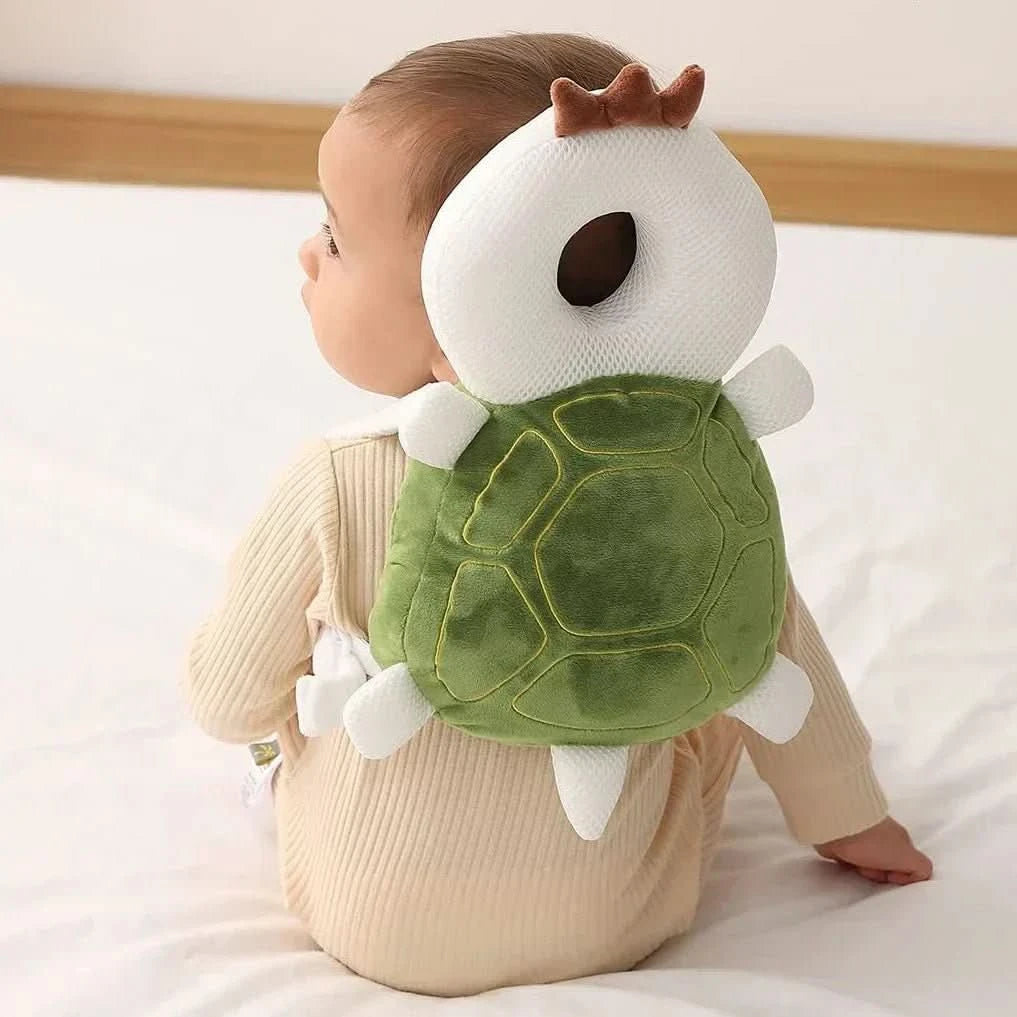 Unisex Baby Kopfschutz mit Verstellbaren Trägern für Optimalen Schutz und Komfort 0