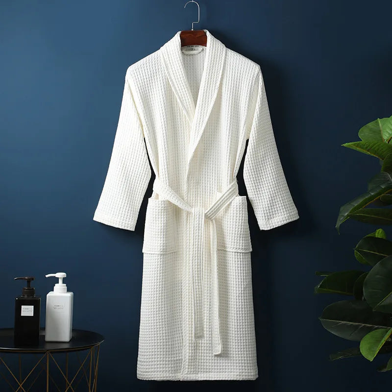 Unisex Bademantel Komfortabel für Entspannte Tage Zuhause 0