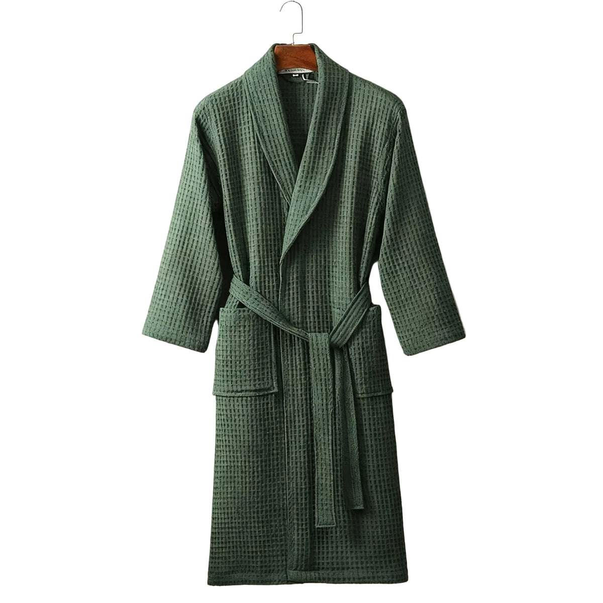 Unisex Bademantel mit Taschen für Herren und Damen 0