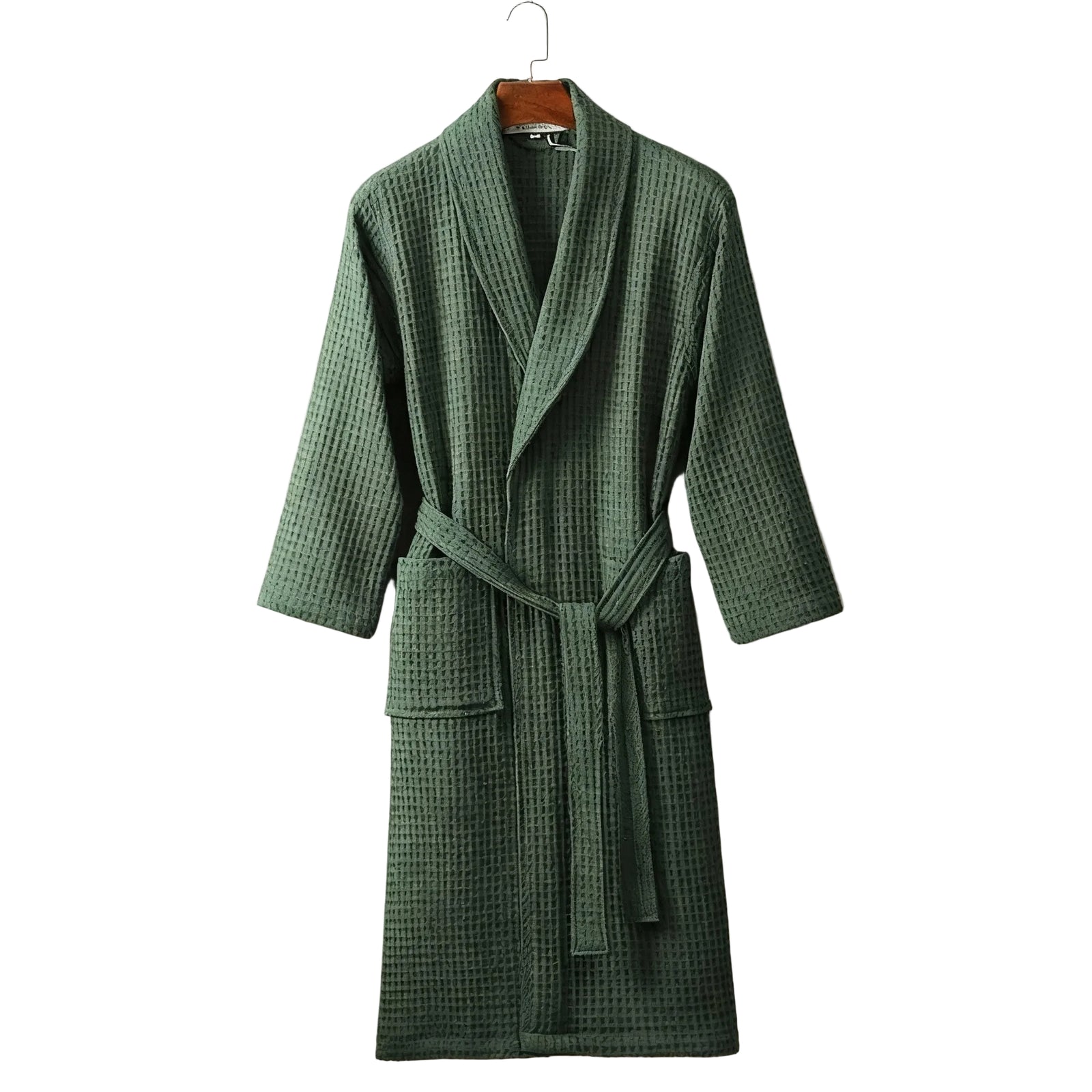 Unisex Bademantel mit Taschen für Herren und Damen 0