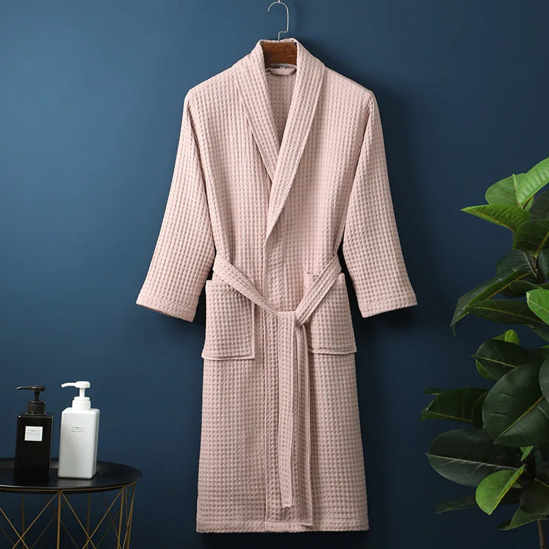 Unisex Bademantel mit Taschen für Herren und Damen 7