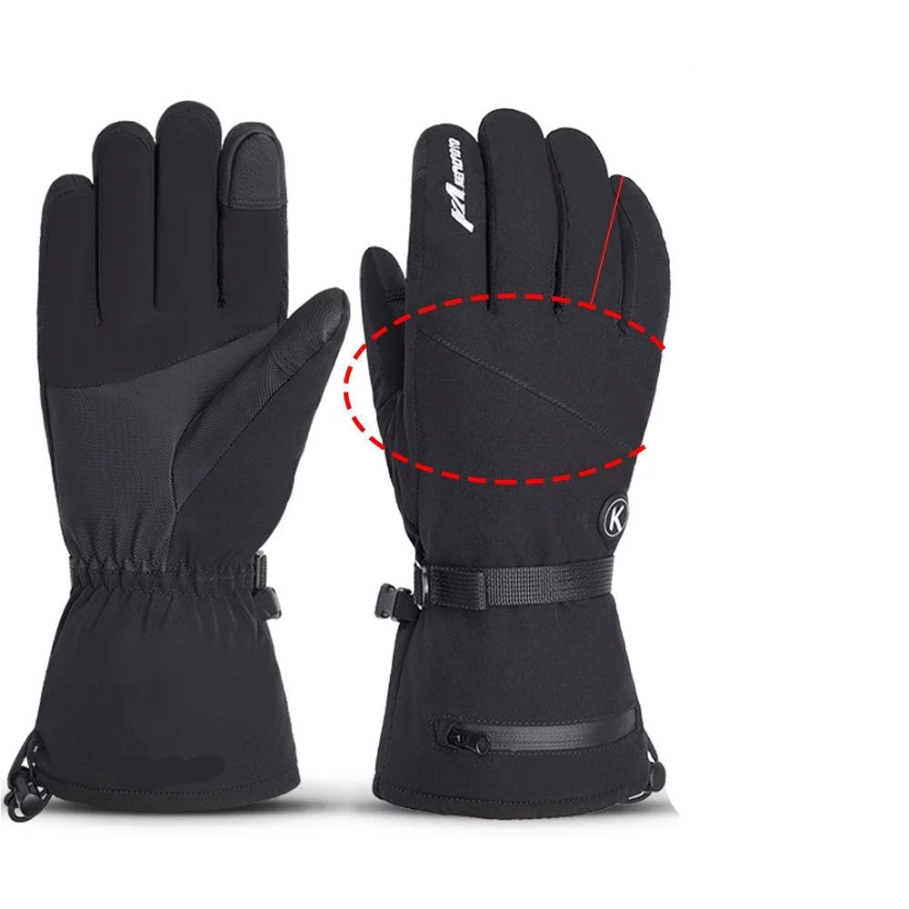 Unisex Beheizbare Winterhandschuhe Wasserdicht für Outdoor-Aktivitäten 3