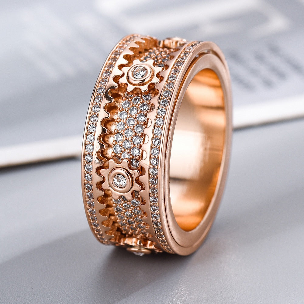 Unisex Dreh-Ring Modernes Design für Stil und Ruhe 2
