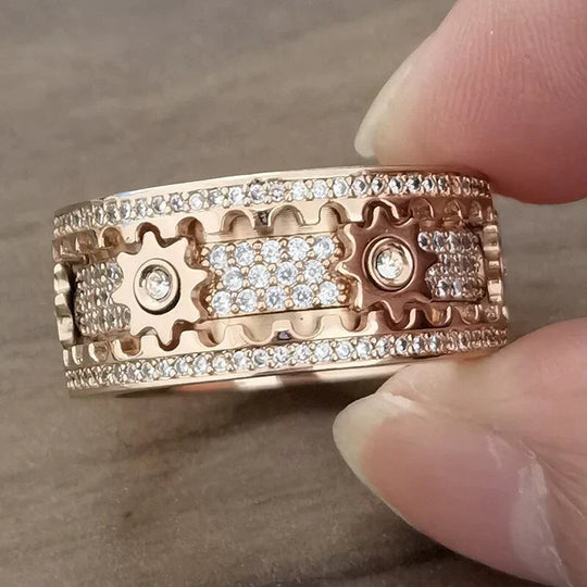 Unisex Dreh-Ring Modernes Design für Stil und Ruhe 4