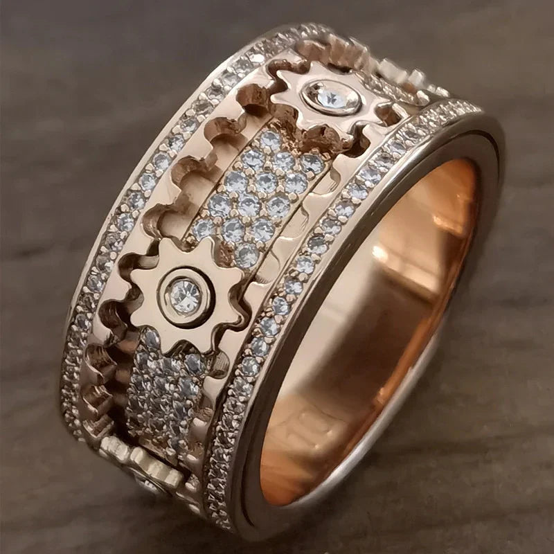 Unisex Dreh-Ring Modernes Design für Stil und Ruhe 5