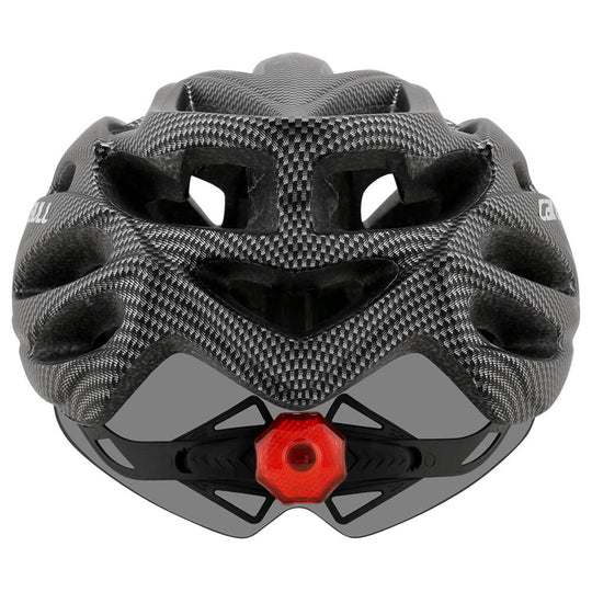 Unisex Fahrradhelm mit integriertem Rücklicht und Visier 5