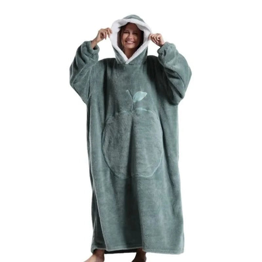 Unisex Fleece Hoodie Übergröße für Komfort und Entspannung 10