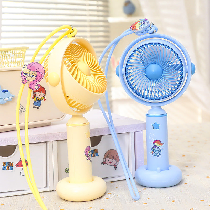 Unisex Handventilator Tragbar mit Flexiblem Hals für Optimale Luftzirkulation 2