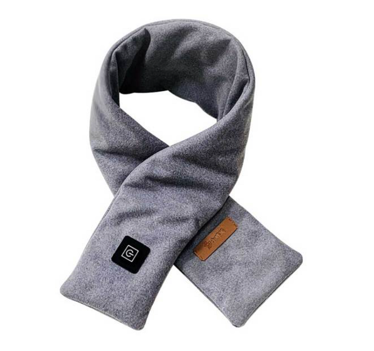 Unisex Heizender Winterschal mit Taschen 0