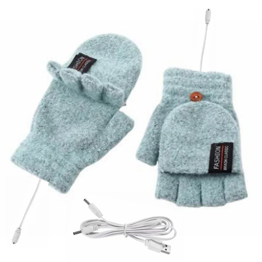 Unisex Heizhandschuhe USB-wiederaufladbar mit Temperaturregelung für kalte Tage 1